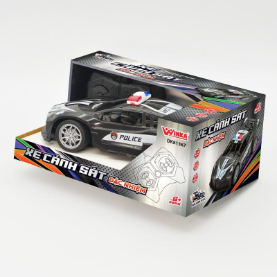 Đồ Chơi DUKA: Xe Điều Khiển Từ Xa - Xe Cảnh Sát Đặc Nhiệm (DK81367)