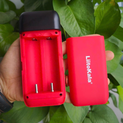 Hộp Sạc Pin 18650 21700 Li-ion LiitoKala MP2 Kiêm Hộp Sạc Dự Phòng QC3.0 PD3.0 Tháo Lắp Dễ Dàng