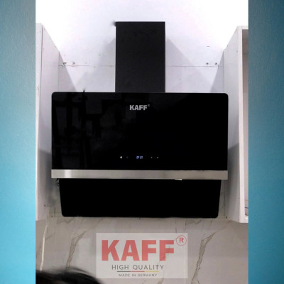 Máy hút mùi kính phẳng dạng TV cảm ứng điều khiển từ xa 900mm KAFF KF-LUX-AT90FH-BK - Hàng Chính Hãng