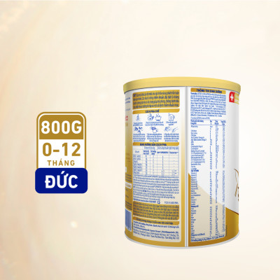 Thùng 6 lon Sữa bột Nestlé NAN SUPREMEPRO 1 800g nhập khẩu Đức với 5HMO & đạm Gentle Optipro (Dành cho trẻ từ 0 - 12 tháng tuổi)