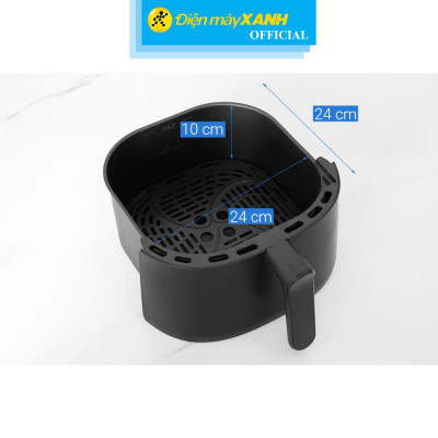 Nồi chiên không dầu Philips NA130/00 6.2L(imei) - Hàng Chính Hãng