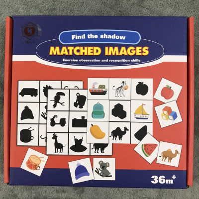 Đồ Chơi Trí Tuệ, Đồ Chơi Thông Minh Tìm Hình Theo Bóng Giúp Bé Rèn Luyện Trí Nhớ, Phản Xạ Nhanh