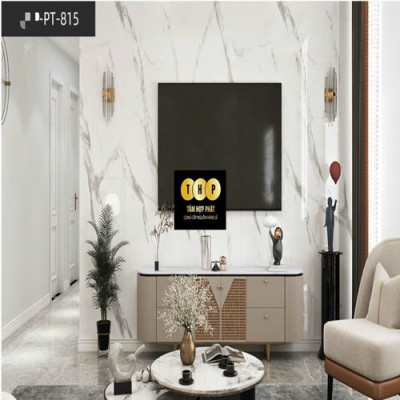 Bộ 15 Tấm Xốp Dán Tường 3D PVC Đá Xanh 60x30cm Keo Sẵn Dày 2,5mm Cao Cấp, Sang Trọng 