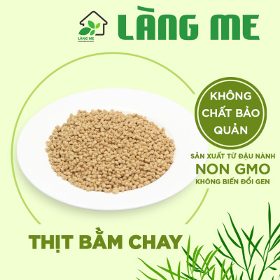 Thịt Bằm Chay Loại Ngon ( 1 Kg ) Thực Phẩm Chay Ngon Thành Phần Tự Nhiên Không Chất Bảo Quản Không Biến Đổi Gen Sườn Non Chay Làng Me