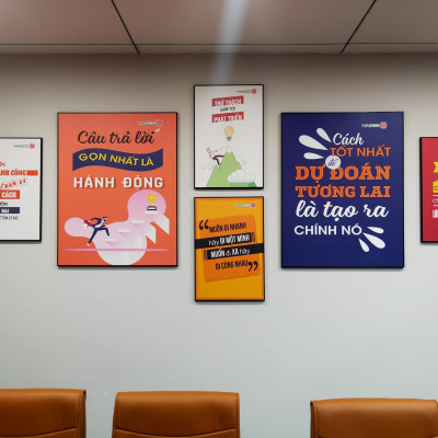 Tranh động lực trang trí phòng làm việc - Nếu muốn làm bạn sẽ luôn tìm cách, nếu không muốn làm bạn sẽ tìm lý do - DL478