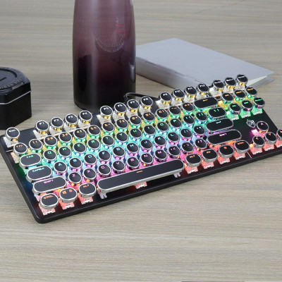 Bàn Phím Cơ E917 Gaming - Led xuyên phím có hotswap cho máy tính , laptop hàng nhập khẩu