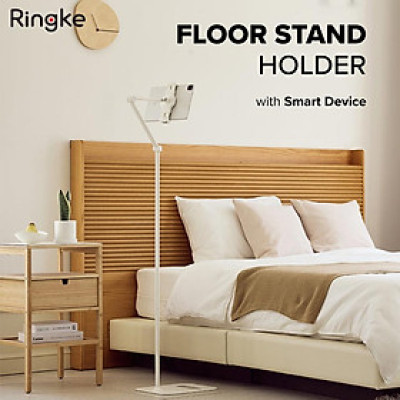 Giá đỡ cho điện thoại, máy tính bảng RINGKE Floor Stand Holder - Hàng Chính Hãng