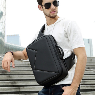 Túi đeo chéo OZUKO cỡ lớn chống thấm nước 13 inch thời trang cho nam