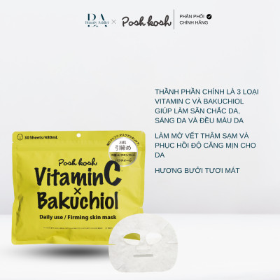 Mặt nạ dùng hằng ngày làm săn chắc 30 miếng - POSH KOSH FR MASK 30Sheets