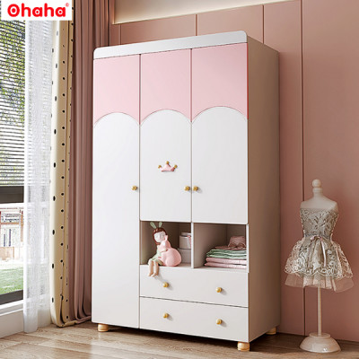 Tủ Quần Áo Trẻ Em Hiện Đại Ohaha - TAK014