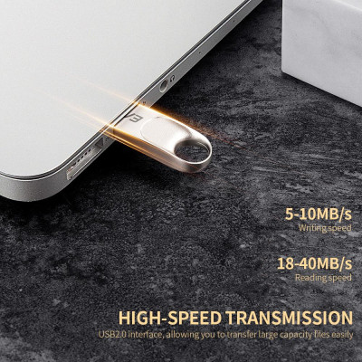 USB lưu trữ EAGET U2 USB Flash Drive 8GB Tốc độ cao Không thấm nước Chống va đập U Disk Dung lượng lớn cho PC