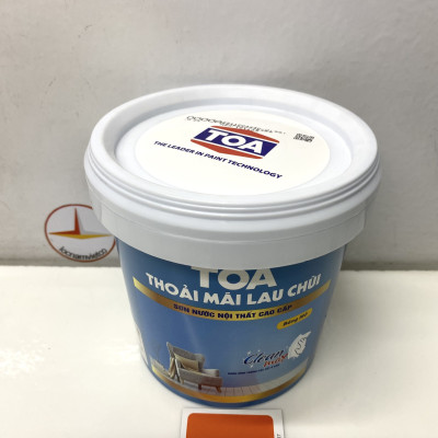 Sơn phào chỉ cho trần nhà Toa thoải mái lau chùi màu D- 8037 _1L
