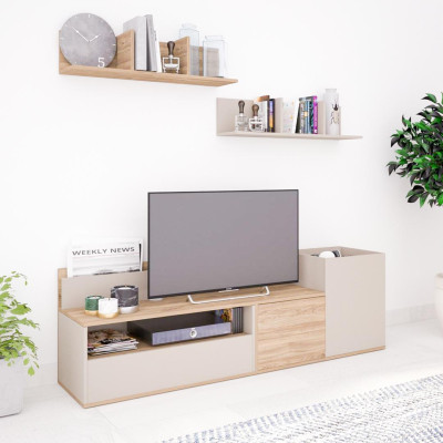 Kệ để tivi phòng ngủ phong cách hiện đại SMLIFE Trisha