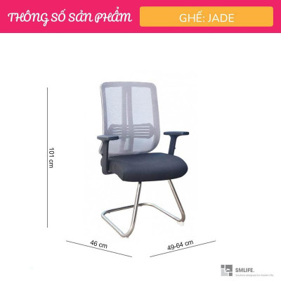 Ghế phòng họp chân quỳ SMLIFE Jade