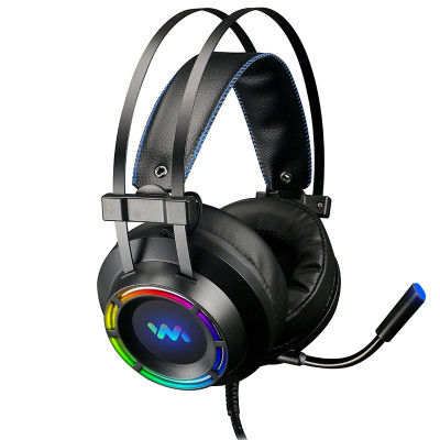 Tai Nghe Chụp Tai Chuyên Game Wangming 9800 Âm Thanh 7.1 - Led Đẹp - Jack Cắm USB - Hàng Chính Hãng