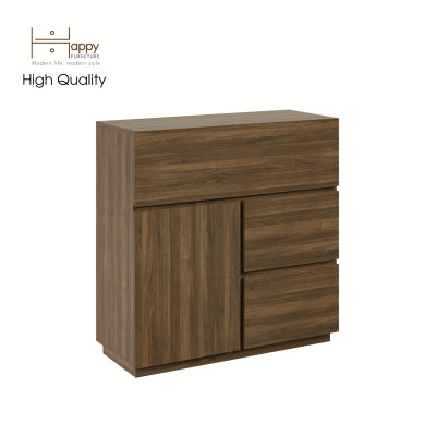 [Happy Home Furniture] MACRO, Tủ đựng đồ 1 cánh mở - 3 ngăn kéo , 100cm x 40cm x100cm ( DxRxC), THK_041