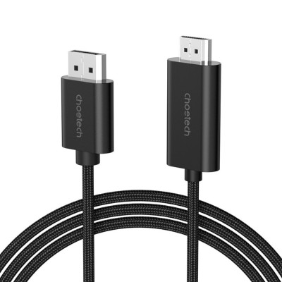Cáp chuyển DisplayPort (DP) sang HDMI 4K@60Hz Choetech XDH01 - Hàng chính hãng