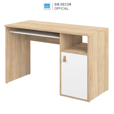 Bàn Gỗ Đa Năng Kết Hợp Chân Bàn Làm Tủ Lưu Trữ SIB Decor BLV90