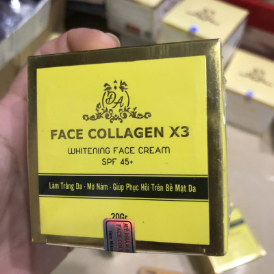 Kem Face Collagen X3 dưỡng Trắng da - Ngừa mụn - Nám
