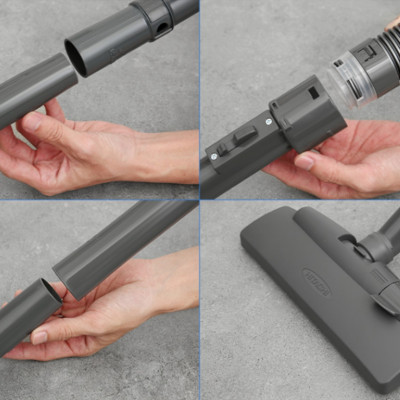 Máy hút bụi công nghiệp Hitachi CV-950F (WR/BK) - Công suất 2100W, Dung tích 18 lít - Hàng Chính hãng