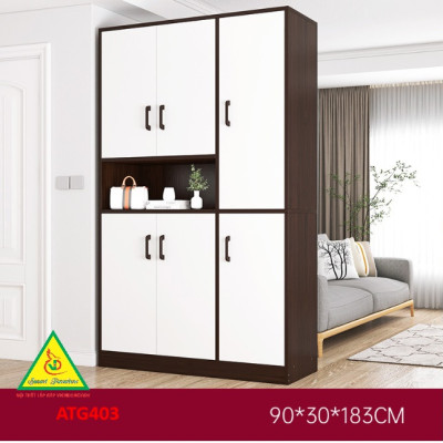 Tủ Giày Hiện Đại Nhiều Ngăn Để Giày, Tiết Kiệm Diện Tích ATG403 - Nội thất lắp ráp Viendong Adv