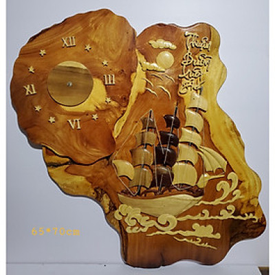 Tranh gỗ ghép nghệ thuật - Thuận Buồm Xuôi Gió 