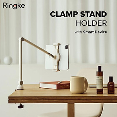 Giá đỡ cho điện thoại, máy tính bảng RINGKE Clamp Stand Holder - Hàng Chính Hãng
