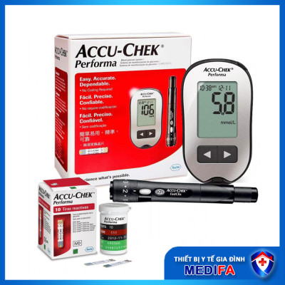 Hộp 50 Que Thử Đường Huyết ACCU-CHEK Performa