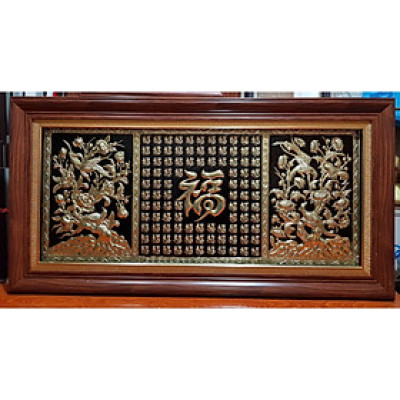 Tranh đồng, bách phúc-A086
