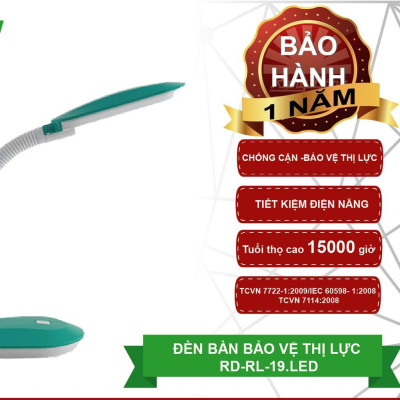 Đèn Học Chống Cận Rạng Đông RL 19.LED 5W - Hàng chính hãng