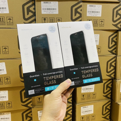 Kính cường lực chống nhìn trộm Nillkin Amazing Guardian dùng cho máy Iphone 12/12 Pro (6.1) - 12 Pro Max (6.7) - Hàng chính Hãng.