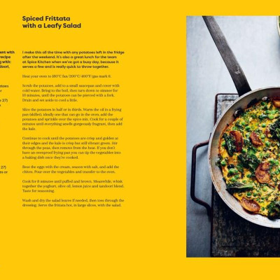 Sách - Spice Kitchen - Vibrant Recipes And Spice Blends For The Home Cook by Sanjay Aggarwal (UK edition, Hardcover)