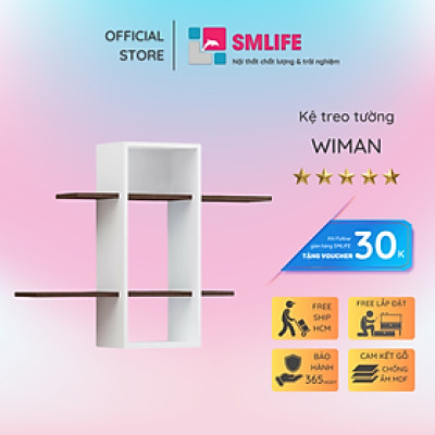 Kệ trang trí mini tiện dụng SMLIFE Wiman
