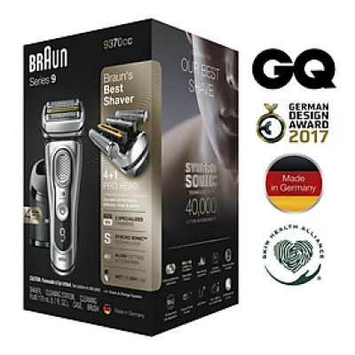 MÁY CẠO RÂU BRAUN SERIES 9 | 9370CC (BẢN FULL)