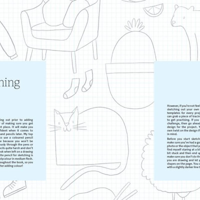 Sách - 15-minute Art Drawing - Learn How to Draw, Colour and Shade by Jessica Smith (UK edition, Flexibound)