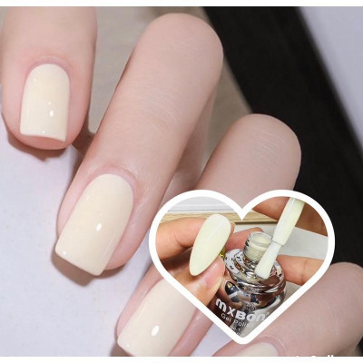 Sơn Gel MXBON Đen, Trắng, Trắng Sữa, Nước Gạo Cao Cấp Chai 15ml Làm Nail, Bóng Mướt, Bám Móng Bền Màu, Lên Màu Chuẩn Cho Nữ Women