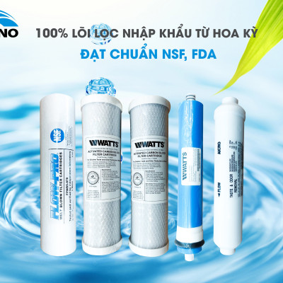 Máy lọc nước RO gia đình Kapano 10 lít/giờ RO5-USA - Hàng chính hãng