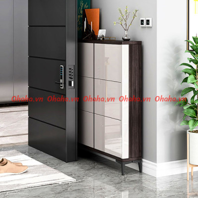 Tủ giày thông minh siêu mỏng cao cấp Ohaha - TGCC018