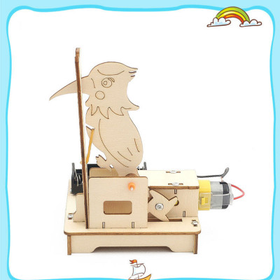 Bộ Đồ Chơi Lắp Ghép STEM Mô Hình Chim Gõ Kiến, Bộ Đồ Chơi Khoa Học Tự Làm Chim Gõ Kiến, Bộ Đồ Chơi Gỗ Cao Cấp Khoa Học Tự Làm DIY Wood Steam - Chính Hãng BABYBOSS.