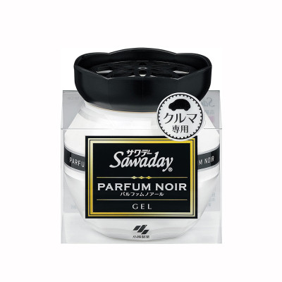 Sáp thơm khử mùi làm mát không khí ô tô Sawaday Parfum Noir Cao Cấp Nhật Bản 90g