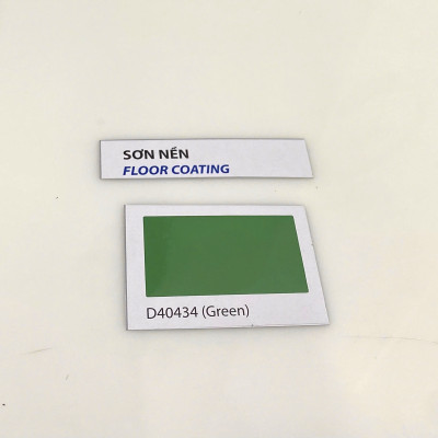 Sơn sàn bê tông epoxy KCC ET5660 Base C màu xanh D40434 _ 4L/Bộ