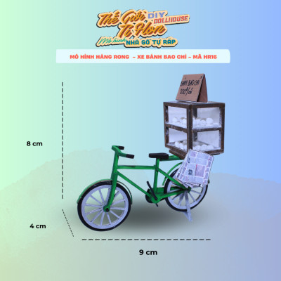 MÔ HÌNH SÀI GÒNTÍ HON - XE BÁNH BAO CHỈ - HR16