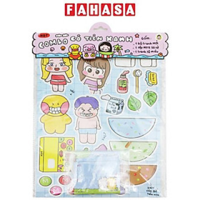 Bộ Tranh Tương Tác Cô Tiên Xanh - Combo Mùa Hè Sôi Động