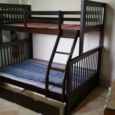 Giường 2 Tầng K.Bed 128 (Nâu)