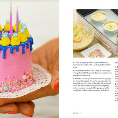 Sách - Tiny Bakes - Delicious Mini Cakes, Pies, Cookies, Brownies, and More by Jennifer Ziemons (UK edition, Hardcover)