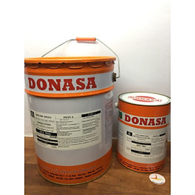 Sơn sàn bê tông Donasa /Floor coating Paint màu đỏ DEF 2054 15L