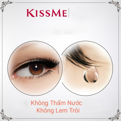 Set Mascara Chuốt Cong Và Dài Mi Mascara Tẩy Trang Mi Kissme Heroine Make (Set 2 cây)