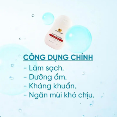 Dung Dịch Vệ Sinh Golden Health Soft & Fresh Feminine Wash Beauty Leaf 150g (PH 5.5), Giúp Ngăn Ngừa Và Hỗ Trợ Giảm Các Bệnh Phụ Khoa, Để Chị Em Phụ Nữ Luôn Thơm Tho Tự Tin Suốt Ngày Dài - PHỤNG BEAUTY