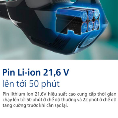 Máy hút bụi cầm tay không dây Philips dạng cán 3 trong 1 SpeedPro Aqua Thương hiệu Hà Lan cao cấp FC6730/81 - HÀNG NHẬP KHẨU, BẢO HÀNH 12 THÁNG