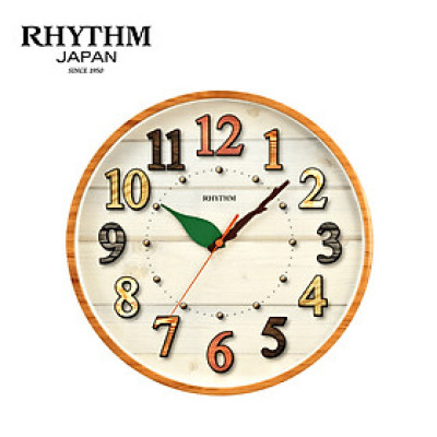 Đồng hồ Rhythm CMG599BR07 – Kt 30.6 x 4.0cm, 630g. Vỏ nhựa. Dùng Pin.